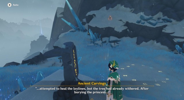 Genshin Impact Stone Tablet Locations Snow Tombed Starsilver 5