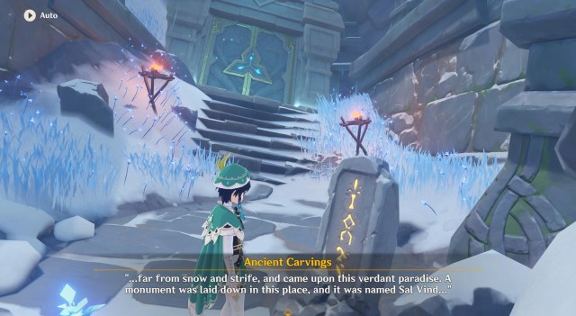 Genshin Impact Stone Tablet Locations Snow Tombed Starsilver 6