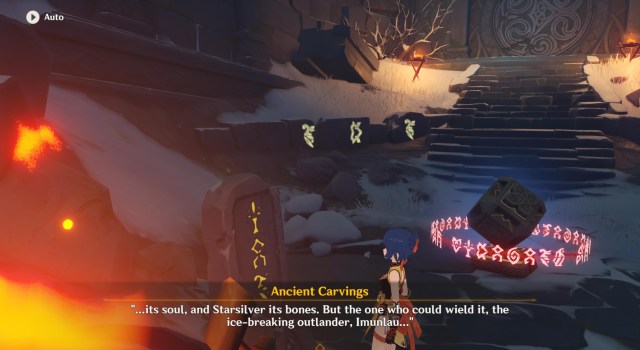 Genshin Impact Stone Tablet Locations Snow Tombed Starsilver 8