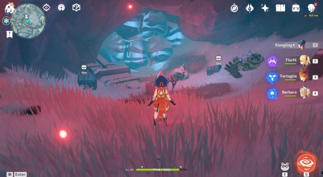 Genshin Impact Unlock Peak Of Vindagnyr Domain In The Mountains Quest 1f