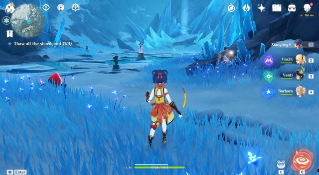 Genshin Impact Unlock Peak Of Vindagnyr Domain In The Mountains Quest 2b