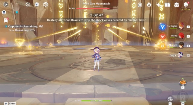 Genshin Impact Hypostatic Symphony Event Pure Geo Hypostasis Stone Heart Sonata I 1b