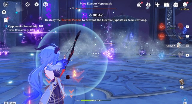 Genshin Impact Hypostatic Symphony Event Guide Violet Lightning Concerto Pure Electro Hypostasis 3b