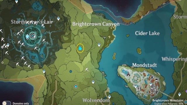 Genshin Impact Lost Riches Day 2 Special Treasure Location 1b