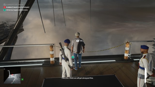 Hitman 3 Dubai Insecurity Mission Story Guide 1b