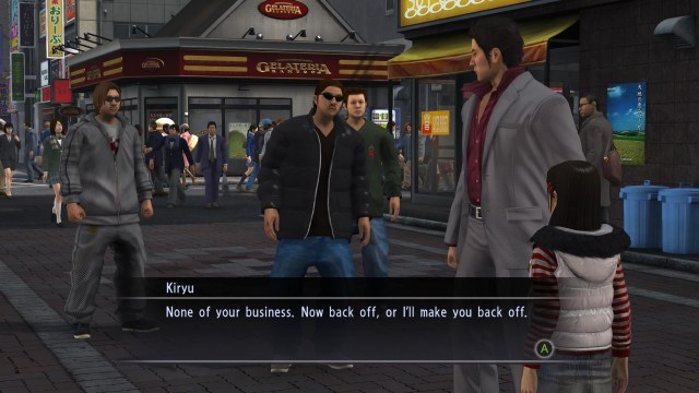 Yakuza 3 - Tutorial fight