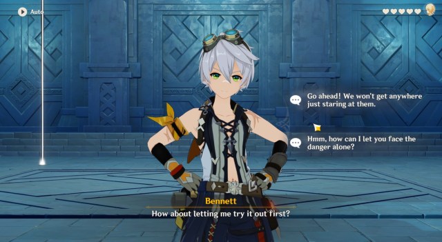 Genshin Impact Bennett Hangout Event Endings Choices Guide 3a