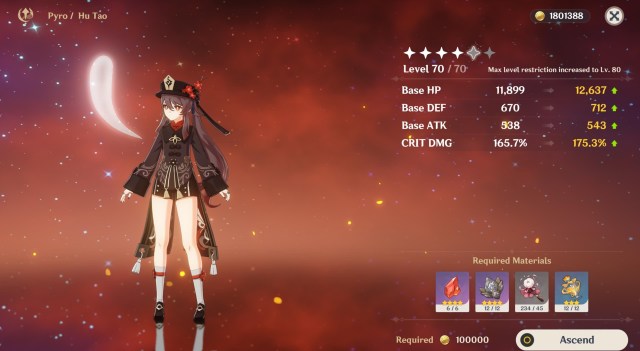 Genshin Impact Hu Tao Guide Best Weapons Best Artifacts Best Talents 2a