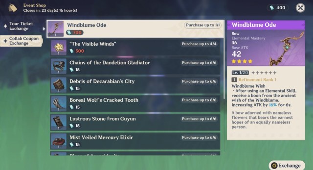 Genshin Impact Invitation Of Windblume Windblume Festival Event Guide 2