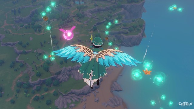 Genshin Impact Windblume Festival Invitation Of Windblume Floral Freefall Festive Challenge Guide 1a