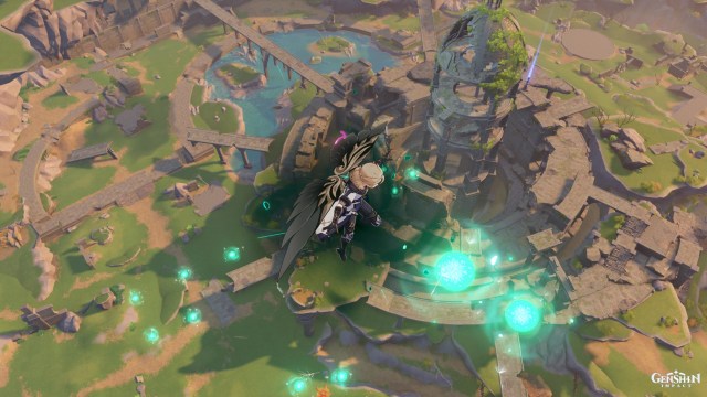 Genshin Impact Windblume Festival Invitation Of Windblume Floral Freefall Festive Challenge Guide Stormterror's Lair 1