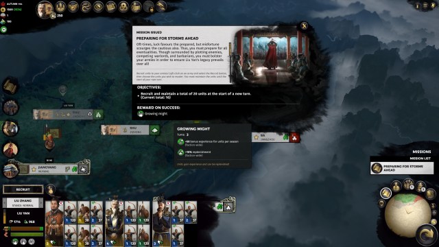 Total War Three Kingdoms Fates Divided Liu Yan Liu Zhang Guide Liu Yan Liu Zhang Aspirations Inheritance Tradeoffs 2a