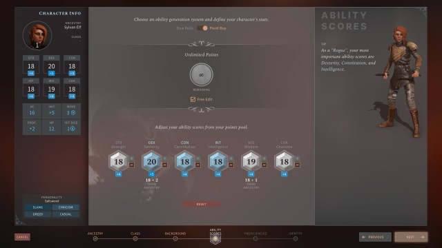 Solasta Crown Of The Magister Character Creation Guide Races Background Skills Proficiencies Feats 4b