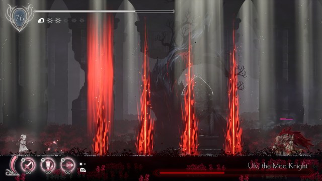 Ender Lilies Quietus Of The Knights Twin Spires Ulv The Mad Knight Boss Guide 2b