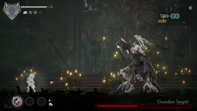 Ender Lilies Quietus Of The Knights Beginner's Guide Combat Tips White Parish Cliffside Hamlet Witch's Thicket Dark Witch Eleine 1c