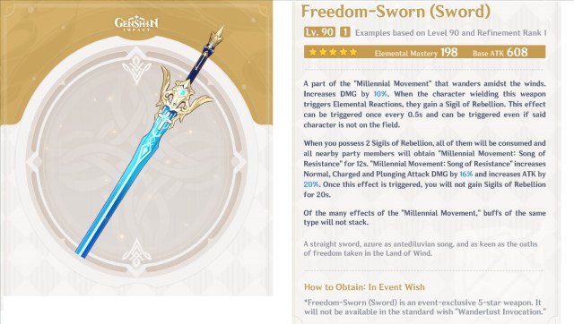 Genshin Impact Kazuha Guide Weapons Artifacts Talents 2a