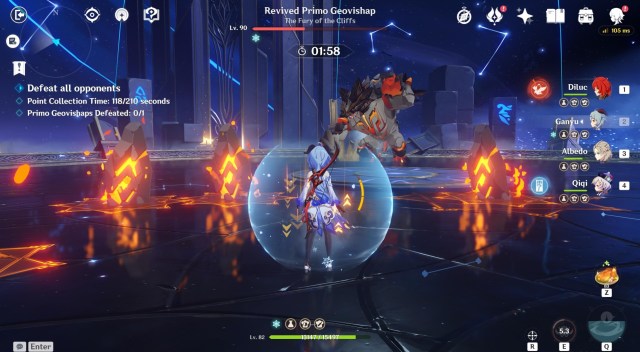 Genshin Impact Legend Of The Vagabond Sword Event Guide Rewards Flairs Modifiers Difficulty Primo Geovishap 2b