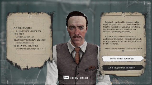 Sherlock Holmes Chapter One - Portrait