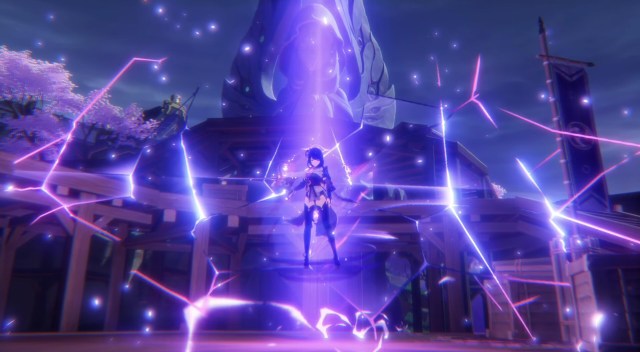 Genshin Impact Inazuma Archon Quest Act 2 Guide Stillness The Sublimation Of Shadow Baal Boss Fight Raiden Shogun Kujou Sara Gorou Kokomi 1a