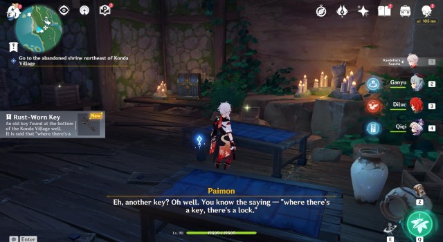 Genshin Impact Konda Village Sacred Sakura Ritual Puzzle Guide 3