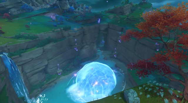 Genshin Impact Orobashi's Legacy Puzzle Quest Guide Fort Mumei Kitain Cross Spear 1d