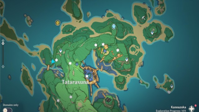 Genshin Impact Tatara Tales Quest Guide Katsuragikiri Nagamasa Cannons Rifts Tararasuna 4