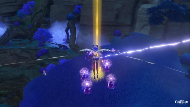 Genshin Impact Thunder Sojourn Event Guide Free Beidou Thunder Pellet Thunder Crystal 1b