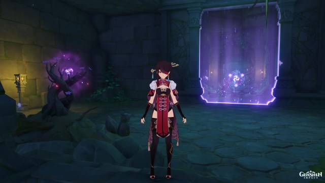 Genshin Impact Underwater Teleporter Teleport Waypoint Domain Araumi Sacred Sakura Ritual Guide 1a