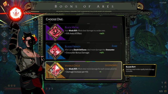 Hades Olympian Gods Boons Skills Guide Best Boons Ares 2