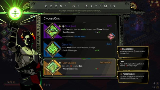 Hades Olympian Gods Boons Skills Guide Best Boons Artemis 2