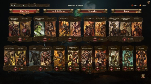 Total War Warhammer Ii Warhammer 2 Beastmen Rework Guide Herdstones Bloodground Dread Favor Upgrades 2a