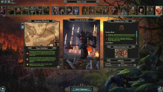 Total War Warhammer Ii Warhammer 2 Taurox Guide Slaughterhorn Rampage Momentum Beastmen Rework 2