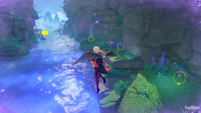 Genshin Impact Naku Weed Farming Locations Guide Yoimiya Ascension Guide 2b