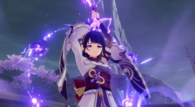 Genshin Impact Raiden Shogun Baal Guide Raiden Shogun Best Weapon Best Artifact Best Artifact Sets Best Talents Build Emblem Of Severed Fate Engulfing Lightning 1b