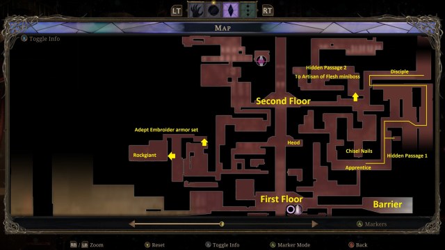 Grime Carven Palace Guide Puzzles Bosses Secrets Shapely Fidus Artisan Of Flesh 5a