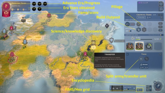 Humankind Beginner's Guide Neolithic Era Neolithic Legacy Trait Resources Outposts 2a