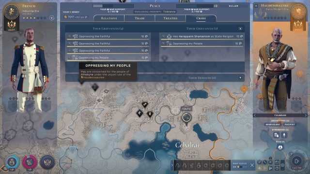 Humankind Diplomacy War Score War Support Grievances Demands Guide 1a