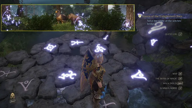 King's Bounty Ii King's Bounty 2 Puzzle Guide Mad Genius Palatinus Castle Forten Heinrich's Inheritance Windy Port Grotto Puzzle Runes 1