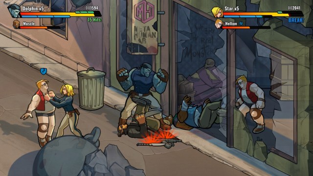 Mayhem Brawler Review beat em up bosses levels 