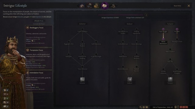 Crusader Kings Iii Crusader Kings 3 Lifestyle Focus Traits Education Perks Skills Guide 5
