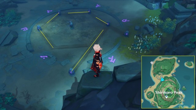 Genshin Impact Tsurumi Island Stone Slate Locations Puzzle Guide 2a