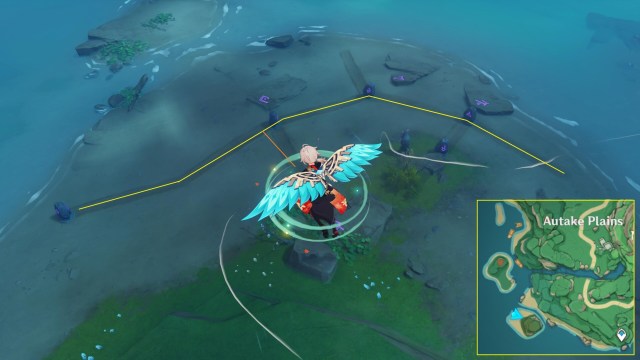 Genshin Impact Tsurumi Island Stone Slate Locations Puzzle Guide 4a