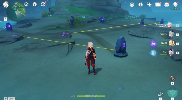 Genshin Impact Tsurumi Island Stone Slate Locations Puzzle Guide 4b