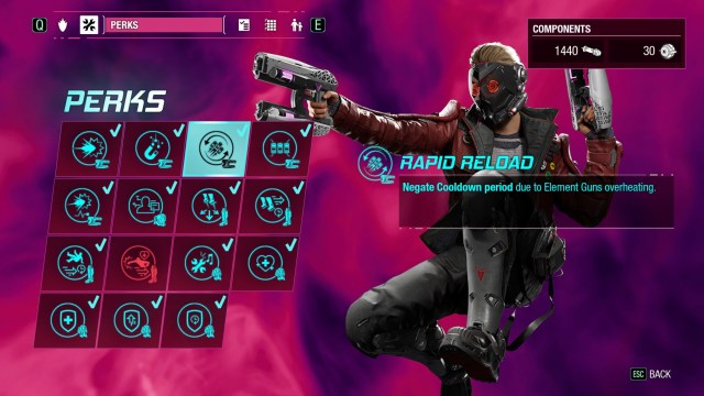 Marvel's Guardians Of The Galaxy Best Perks 2