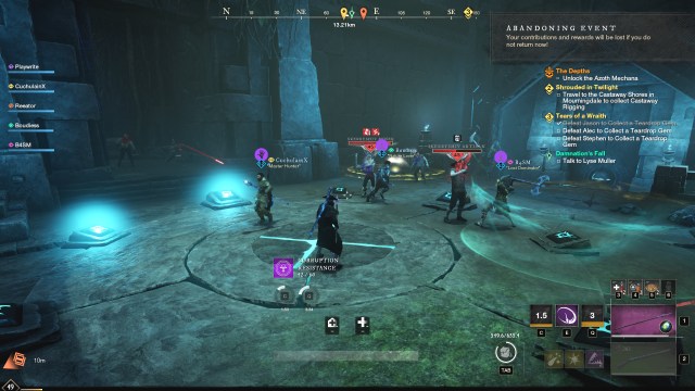 New World The Depths Team