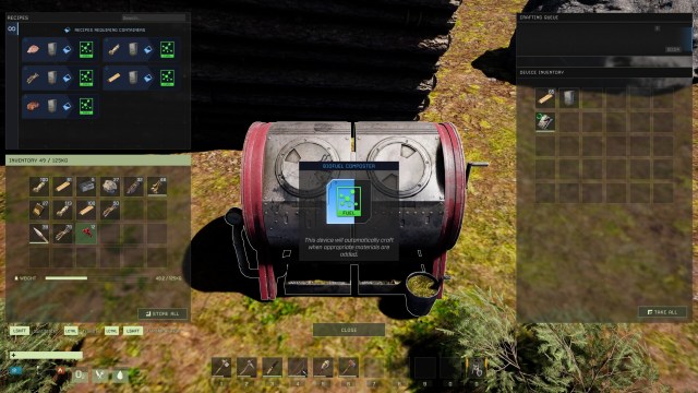 Icarus Craft Grenades Fuel Guide Frag Grenade Smoke Grenade Biofuel Composter 1b