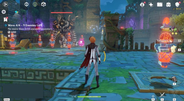 Genshin Impact Theater Mechanicus Guide Xiao Lantern Veneficus Sigil Tower Defense 3c