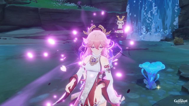 Genshin Impact Yae Miko Guide Best Weapon Artifacts Talents Kagura's Verity 2a