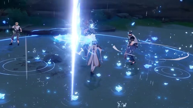 Genshin Impact Ayato Guide Best Weapons Best Artifacts Best Talents Haran Geppaku Futsu Echoes Of An Offering Heart Of Depth 1c