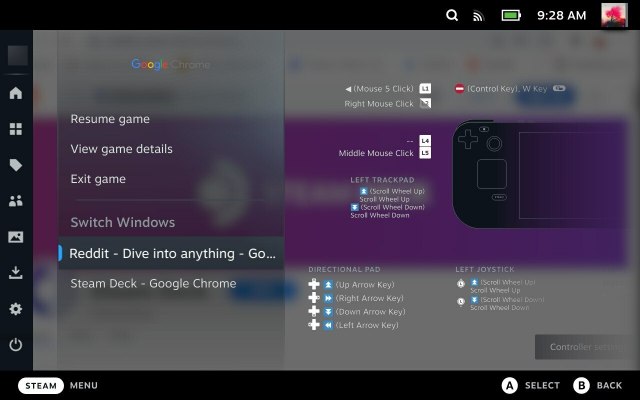 Steam Deck Lock screen